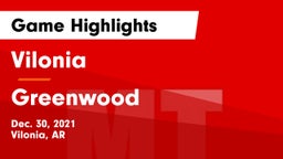 Vilonia  vs Greenwood  Game Highlights - Dec. 30, 2021