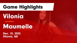 Vilonia  vs Maumelle  Game Highlights - Dec. 15, 2023