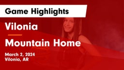 Vilonia  vs Mountain Home  Game Highlights - March 2, 2024