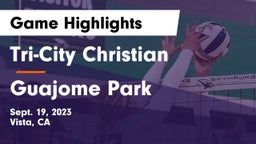 Tri-City Christian  vs Guajome Park Game Highlights - Sept. 19, 2023