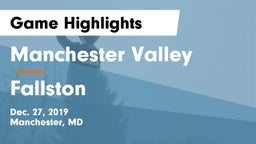 Manchester Valley  vs Fallston  Game Highlights - Dec. 27, 2019