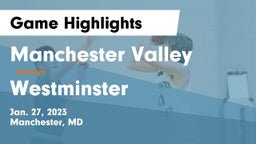 Manchester Valley  vs Westminster  Game Highlights - Jan. 27, 2023