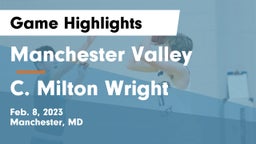 Manchester Valley  vs C. Milton Wright  Game Highlights - Feb. 8, 2023