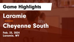 Laramie  vs Cheyenne South  Game Highlights - Feb. 23, 2024