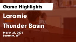 Laramie  vs Thunder Basin  Game Highlights - March 29, 2024