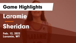 Laramie  vs Sheridan  Game Highlights - Feb. 12, 2022
