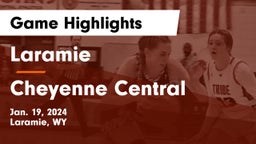 Laramie  vs Cheyenne Central  Game Highlights - Jan. 19, 2024