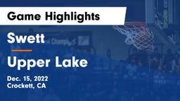 Swett  vs Upper Lake Game Highlights - Dec. 15, 2022