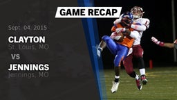 Recap: Clayton  vs. Jennings  2015