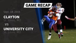 Recap: Clayton  vs. University City  2015