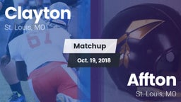 Matchup: Clayton  vs. Affton  2018