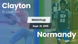 Matchup: Clayton  vs. Normandy  2019