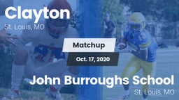 Matchup: Clayton  vs. John Burroughs School 2020