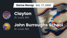 Recap: Clayton  vs. John Burroughs School 2020