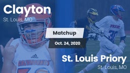 Matchup: Clayton  vs. St. Louis Priory  2020