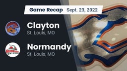 Recap: Clayton  vs. Normandy  2022