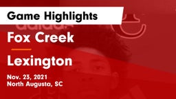 Fox Creek  vs Lexington  Game Highlights - Nov. 23, 2021