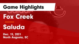 Fox Creek  vs Saluda  Game Highlights - Dec. 15, 2021