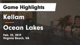 Kellam  vs Ocean Lakes  Game Highlights - Feb. 22, 2019