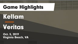 Kellam  vs Veritas Game Highlights - Oct. 5, 2019