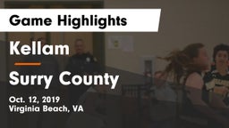 Kellam  vs Surry County  Game Highlights - Oct. 12, 2019