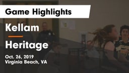 Kellam  vs Heritage  Game Highlights - Oct. 26, 2019