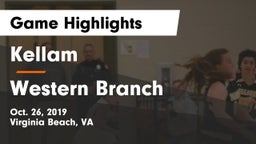 Kellam  vs Western Branch  Game Highlights - Oct. 26, 2019