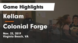 Kellam  vs Colonial Forge  Game Highlights - Nov. 23, 2019