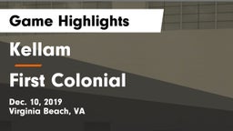 Kellam  vs First Colonial Game Highlights - Dec. 10, 2019