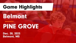 Belmont  vs PINE GROVE Game Highlights - Dec. 28, 2023