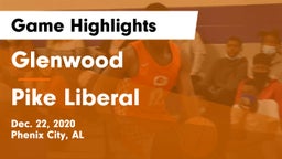 Glenwood  vs Pike Liberal Game Highlights - Dec. 22, 2020