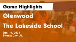 Glenwood  vs The Lakeside School Game Highlights - Jan. 11, 2021