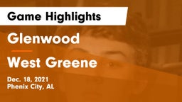 Glenwood  vs West Greene  Game Highlights - Dec. 18, 2021
