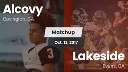 Matchup: Alcovy  vs. Lakeside  2017