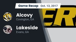 Recap: Alcovy  vs. Lakeside  2017