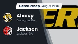 Recap: Alcovy  vs. Jackson  2018