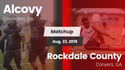Matchup: Alcovy  vs. Rockdale County  2018
