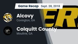 Recap: Alcovy  vs. Colquitt County  2018