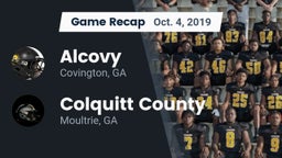 Recap: Alcovy  vs. Colquitt County  2019