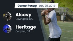 Recap: Alcovy  vs. Heritage  2019