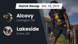 Recap: Alcovy  vs. Lakeside  2019