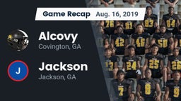 Recap: Alcovy  vs. Jackson  2019