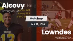 Matchup: Alcovy  vs. Lowndes  2020