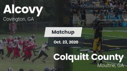 Matchup: Alcovy  vs. Colquitt County  2020
