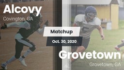 Matchup: Alcovy  vs. Grovetown  2020