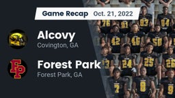Recap: Alcovy  vs. Forest Park  2022