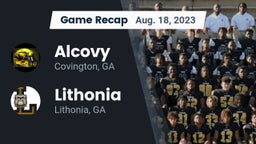 Recap: Alcovy  vs. Lithonia  2023