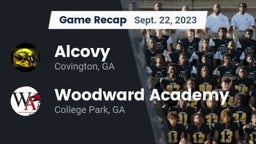 Recap: Alcovy  vs. Woodward Academy 2023