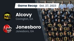 Recap: Alcovy  vs. Jonesboro  2023