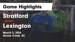 Stratford  vs Lexington  Game Highlights - March 2, 2024